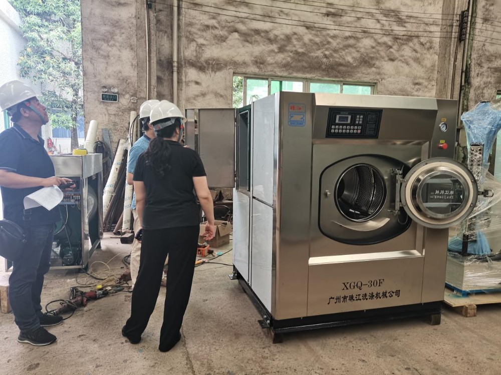 珠江洗滌設備助力煤炭企業：高效工業洗衣解決方案